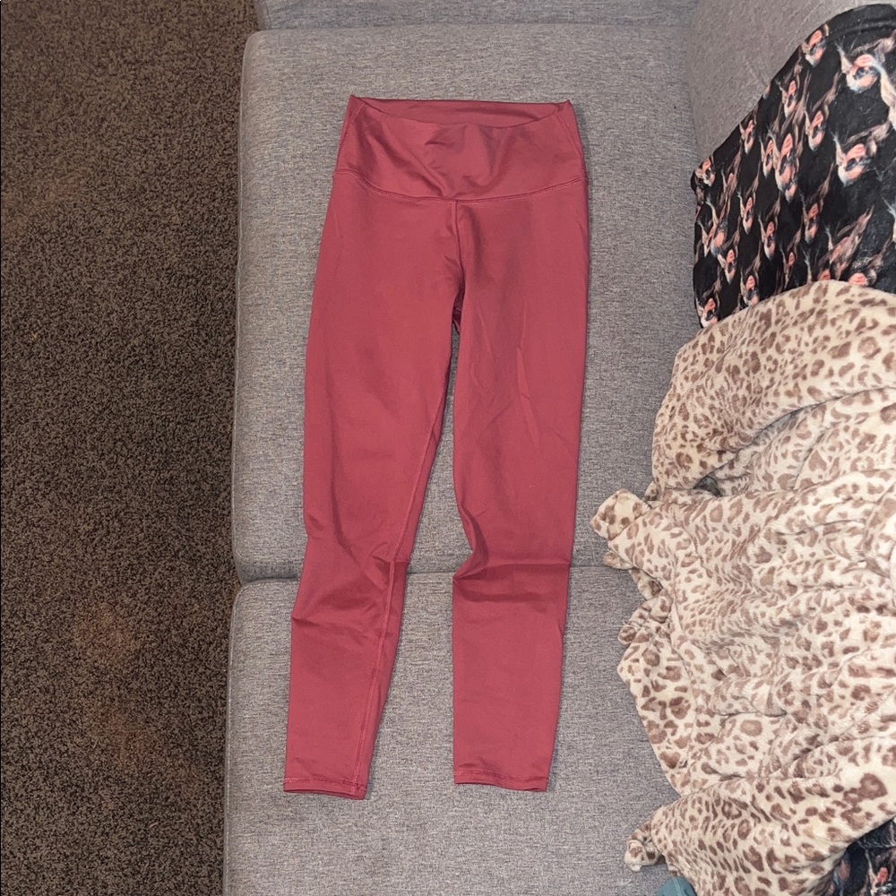 High-Waisted Pink Leggings